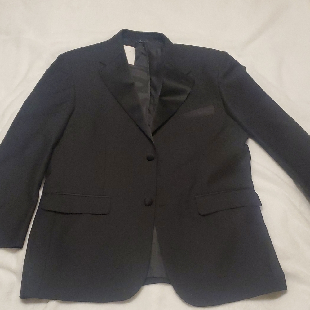 Classic Black Tuxedo Blazer